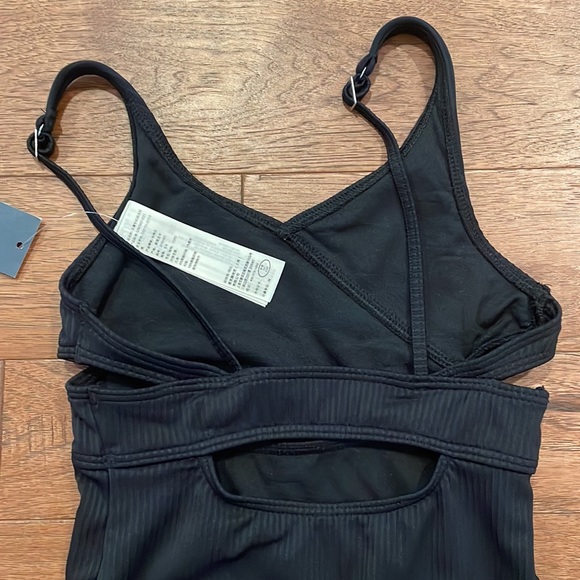 Abercrombie Kids Girls Swim - Black One-Piece Swimsuit Bathing Suit - Size 5/6 - Picture 7 of 16
